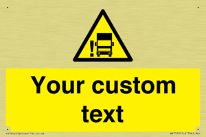 Custom warning blindspot